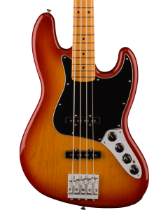 Fender Player Plus Jazz Electric Bass. Maple Fingerboard, Sienna Sunburst