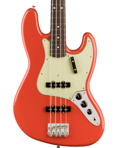 Fender Vintera II 60s Jazz Electric Bass. Rosewood Fingerboard, Fiesta Red