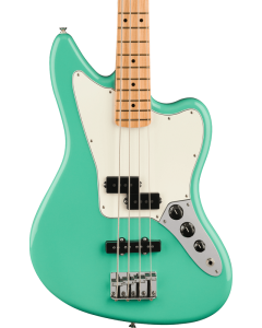 Fender Player Jaguar Electric Bass. Maple Fingerboard, Sea Foam Green