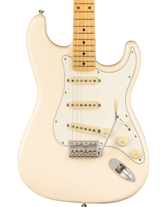 Fender JV Modified 60s Stratocaster Electric Guitar. Maple Fingerboard, Olympic White