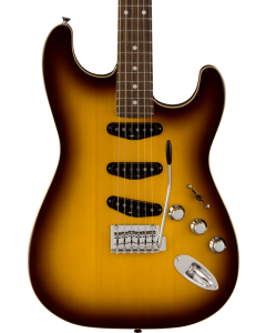 Fender Aerodyne Special Stratocaster Electric Guitar. Rosewood Fingerboard, Chocolate Burst