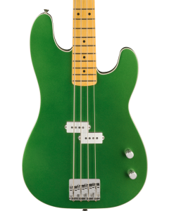 Fender Aerodyne Special Precision Electric Bass. Maple Fingerboard, Speed Green Metallic
