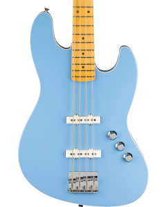 Fender Aerodyne Special Jazz Electric Bass. Maple Fingerboard, California Blue