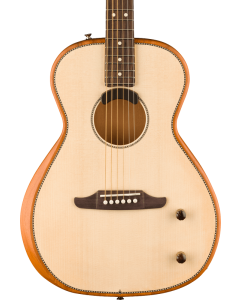 Fender Highway Series Parlor Acoustic Guitar. Rosewood Fingerboard, Natural