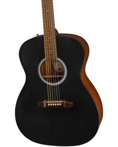 Fender Monterey Standard Acoustic Guitar. Walnut Fingerboard, Black Top