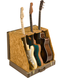 Fender Fender Classic Series Case Stand - 3 Guitar, Brown
