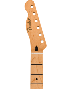 Fender Player Series Telecaster Reverse Headstock Neck, 22 Medium Jumbo Frets, Maple, 9.5 inch, Modern C