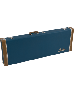 Fender Classic Series Wood Guitar Hard Case - Strat/tele, Lake Placid Blue