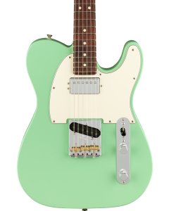 Fender American Performer Telecaster Electric Guitar with Humbucking. Rosewood FB, Satin Surf Green TGF33