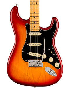 Fender Ultra Luxe Stratocaster. Maple Fingerboard, Plasma Red Burst