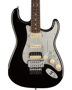 Fender Ultra Luxe Stratocaster HSS w/ Floyd Rose. Rosewood Fingerboard, Mystic Black