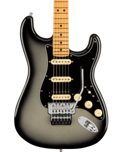 Fender Ultra Luxe Stratocaster HSS w/Floyd Rose. Maple Fingerboard, Silverburst