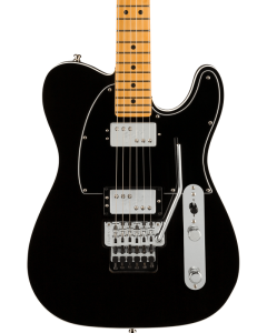 Fender American Ultra Luxe Telecaster HH w/ Floyd Rose. Maple Fingerboard, Mystic Black