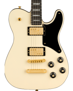 Fender Parallel Universe Volume II Troublemaker Tele Custom. Ebony Fingerboard, Olympic White