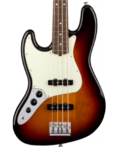 Fender American Pro Jazz Left Handed Bass. Rosewood FB, 3-Color Sunburst