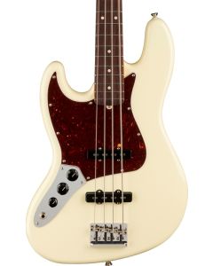 Fender American Professional II Jazz Bass Left-Handed. Rosewood Fingerboard, Olympic White
