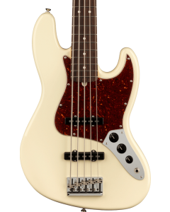 Fender American Professional II Jazz Bass V. Rosewood Fingerboard, Olympic White