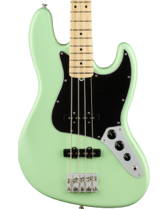 Fender American Performer Jazz Bass. Maple FB, Satin Surf Green