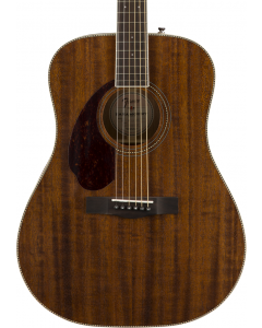 Fender PM-1 Dreadnought All-Mahogany Left Handed Acoustic Guitar. Natural