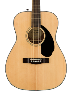 Fender CC-60S Concert Acoustic Guitar. Walnut FB, Natural