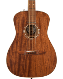 Fender Malibu Special Acoustic Electric Guitar w/ Bag. Pau Ferro Fingerboard, Natural