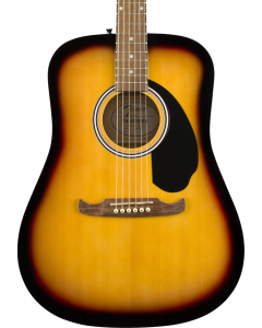 Fender FA-125 Dreadnought Acoustic Guitar. Walnut FB, Sunburst