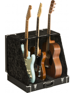 Fender Classic Series Case Stand, Black, 3 Guitar