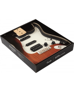 Fender Pre-Wired Strat Pickguard, Shawbucker Bridge/Gen 4 Noiseless Neck/Middle HSS, Parchment 11 Hole PG