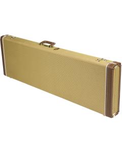 Fender G&G Deluxe Precision Bass Hardshell Case. Tweed with Red Poodle Plush Interior