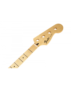 Fender Standard Series Jazz Bass Neck, 20 Medium Jumbo Frets, Maple