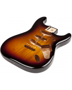 Fender Classic Series 60's Stratocaster SSS Alder Body Vintage Bridge Mount, 3-Color Sunburst