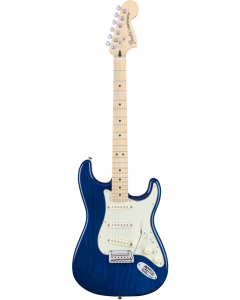 Fender Deluxe Stratocaster Electric Guitar (Transparent Sapphire Blue)