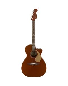 Fender Newporter Player Acoustic/Electric Guitar Rustic Copper