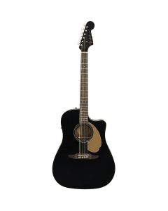Fender Redondo Player Acoustic/Electric Guitar Jetty Black