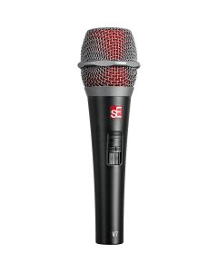 SE V7-SW Dynamic Supercardioid Microphone. With On/Off Switch