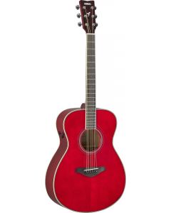 Yamaha FS-TA RR Transacoustic Acoustic-Electric Guitar Ruby Red