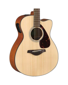 Yamaha FSX800C Small Body Acoustic-Electric Guitar, Natural