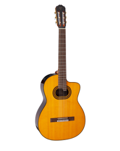Takamine GC6CE NAT Acoustic Electric Cutaway Classical Guitar. Gloss Natural