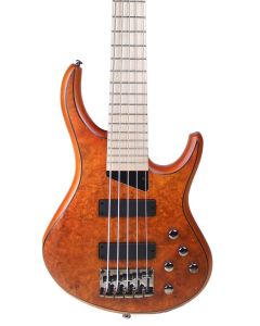 MTD KZ5MP Kingston Z5 5 String Electric Bass. Satin Amber