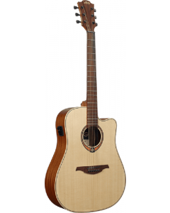 LAG Tramontane T70DCE Dreadnought Cutaway Acoustic-Electric Guitar