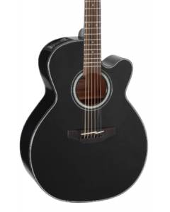 Takamine G Series GN30CE-BLK NEX Cutaway Acoustic-Electric Guitar Gloss Black