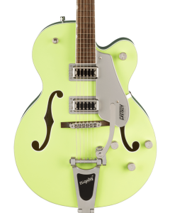 Gretsch G5420T Electromatic Classic Hollow Body Single-Cut Guitar with Bigsby, Laurel Fingerboard, Two-Tone Anniversary Green