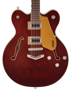 Gretsch G5622 Electromatic Center Block Double-Cut w/ V-Stoptail Semi-Hollow Electric Guitar. Laurel Fingerboard, Aged Walnut