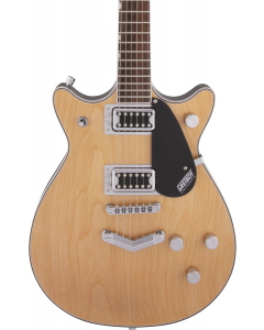 Gretsch G5222 Electromatic Double Jet BT Guitar with V-Stoptail. Laurel FB, Aged Natural