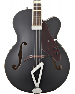 Gretsch G100BKCE Synchromatic Archtop Cutaway Acoustic Electric Guitar. Rosewood FB, Flat Black