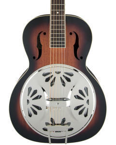 Gretsch G9220 Bobtail Round-Neck A.E., Mahogany Body Spider Cone Resonator Guitar, Fishman Nashville Resonator Pickup, 2-Color Sunburst