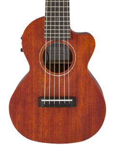 Gretsch G9126 A.C.E. Guitar Ukulele, Acoustic Electric Guitarwith Gig Bag. Ovangkol FB, Fishman Kula Pickup, Honey Mahogany Stain