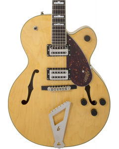 Gretsch G2420 Streamliner Hollow Body Guitar with Chromatic II. Laurel FB, Broad'Tron Pickups, Village Amber