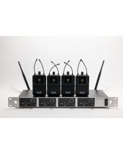 CAD Audio GXLIEM4 Quad Mix Wireless In Ear Monitor System TGF33