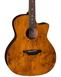 Luna Gypsy Exotic Spalt Acoustic Guitar